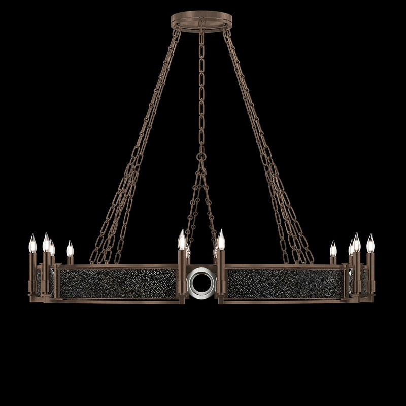 Fine Art 100048-223 12 Light Chandelier, Bronze