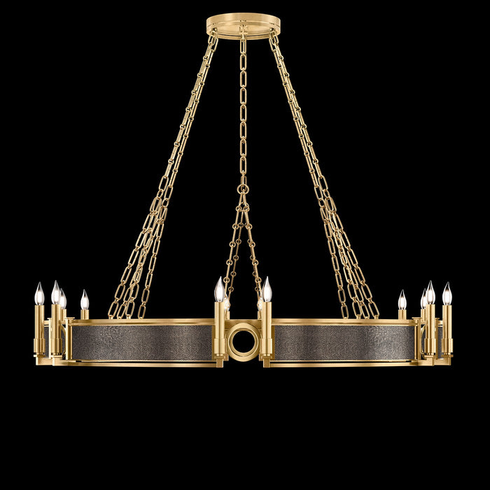 Fine Art 100048-311 12 Light Chandelier, Gold