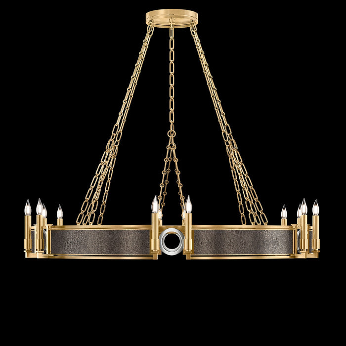 Fine Art 100048-321 12 Light Chandelier, Gold