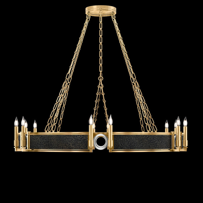 Fine Art 100048-323 12 Light Chandelier, Gold