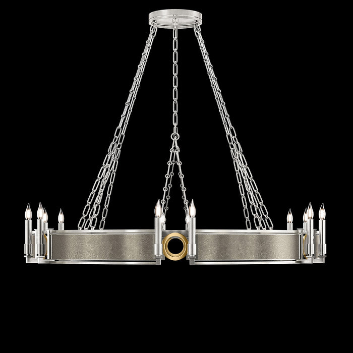 Fine Art 100048-412 12 Light Chandelier, Silver
