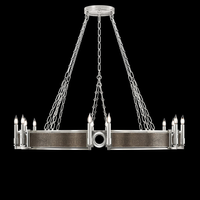 Fine Art 100048-421 12 Light Chandelier, Silver