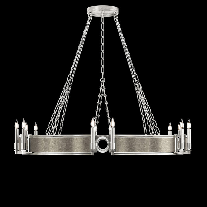 Fine Art 100048-422 12 Light Chandelier, Silver