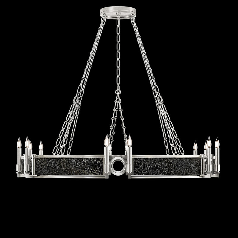 Fine Art 100048-423 12 Light Chandelier, Silver