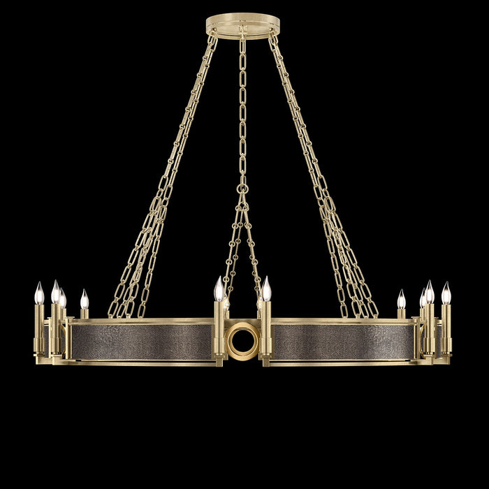 Fine Art 100048-511 12 Light Chandelier, Gold