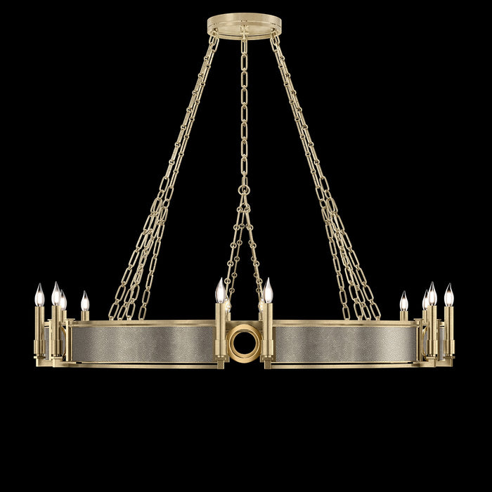 Fine Art 100048-512 12 Light Chandelier, Gold