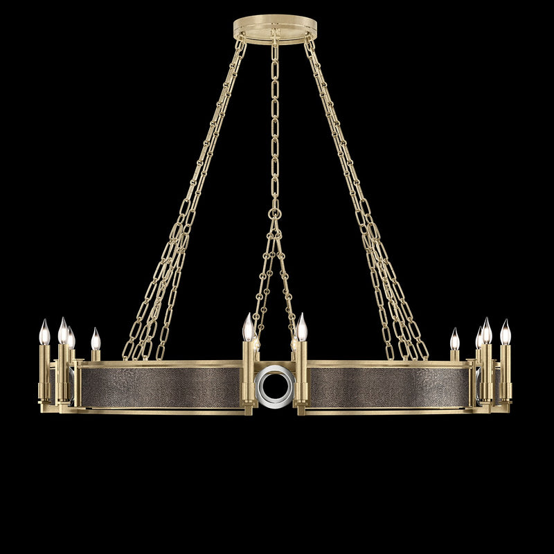 Fine Art 100048-521 12 Light Chandelier, Gold