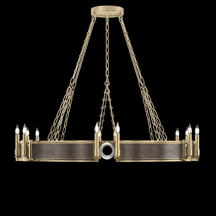 Fine Art 100048-521 12 Light Chandelier, Gold