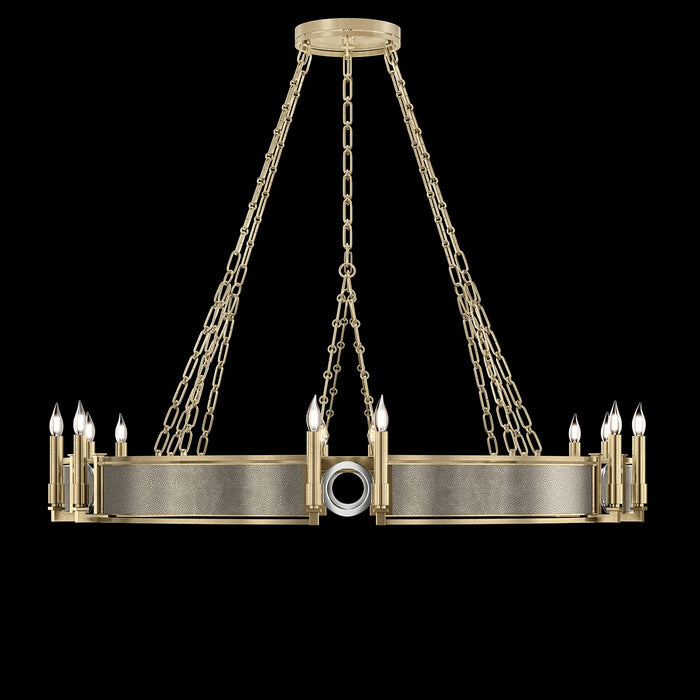 Fine Art 100048-522 12 Light Chandelier, Gold