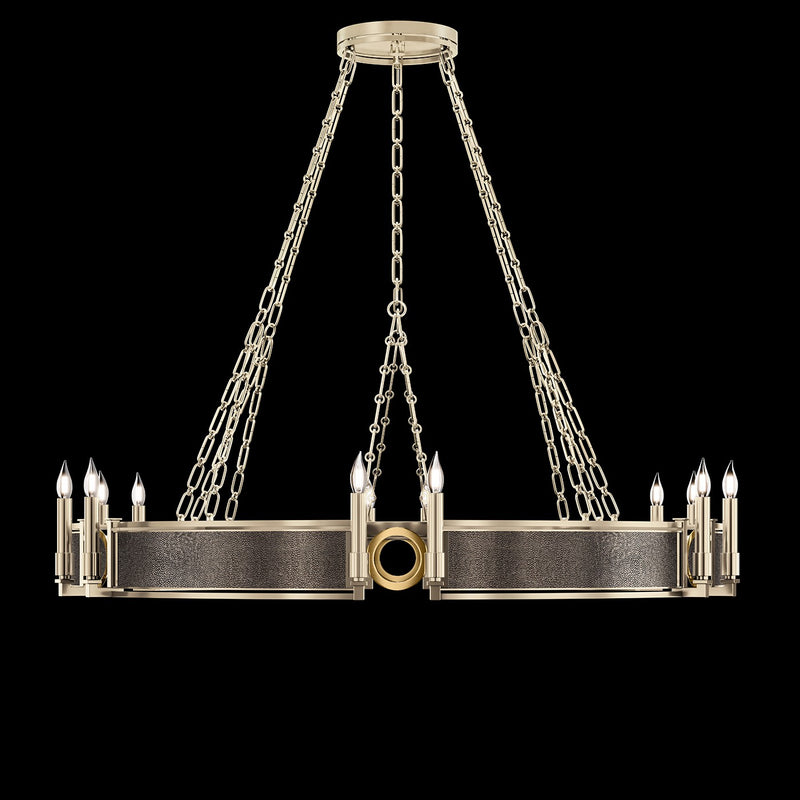 Fine Art 100048-611 12 Light Chandelier, Gold