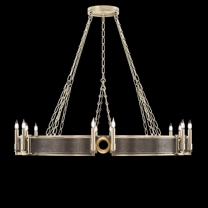 Fine Art 100048-611 12 Light Chandelier, Gold