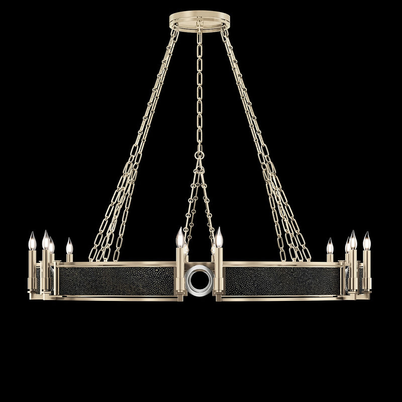 Fine Art 100048-623 12 Light Chandelier, Gold