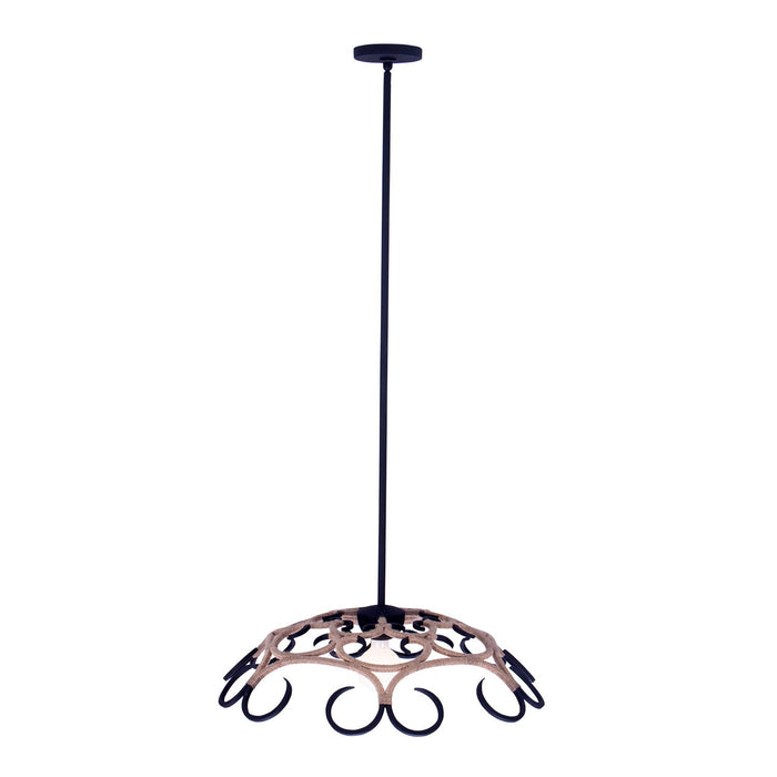 Kalco 522756MB One Light Pendant, Matte Black
