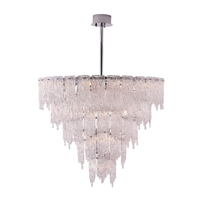 Kalco 523257CH 22 Light Pendant, Polished Chrome