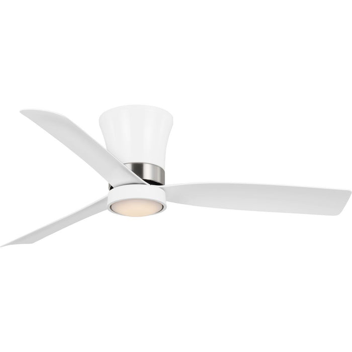 Progress Lighting P250121-028-30 52" Ceiling Fan, Satin White