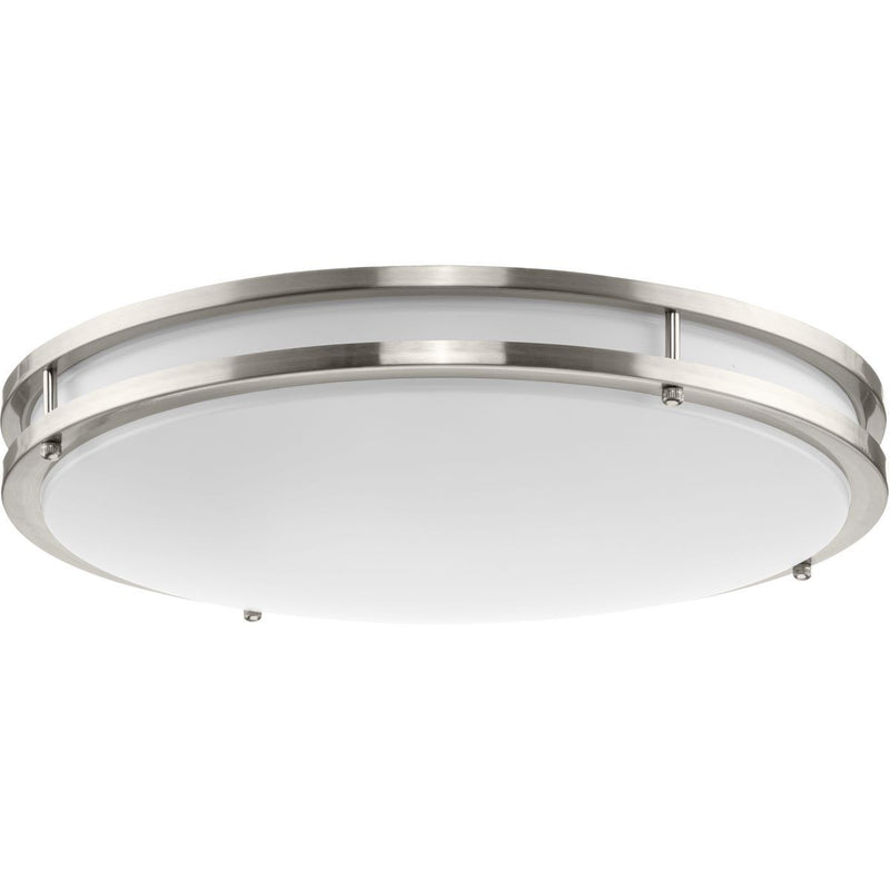Progress Lighting P350276-009-CS LED Flush Mount, Brushed Nickel