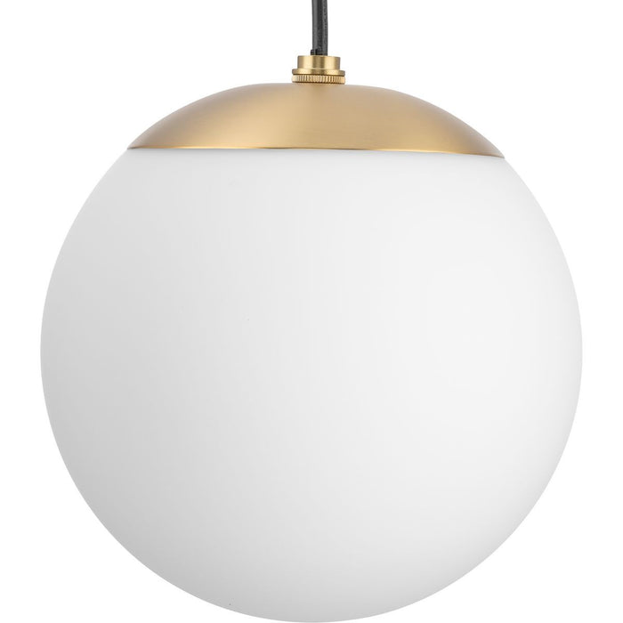 Progress Lighting P500461-109 One Light Pendant, Brushed Bronze