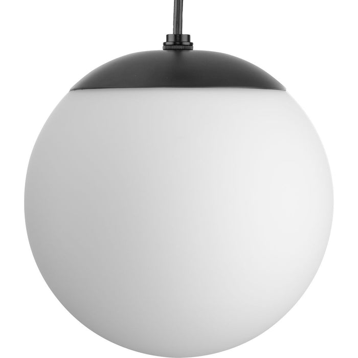 Progress Lighting P500461-31M One Light Pendant, Matte Black
