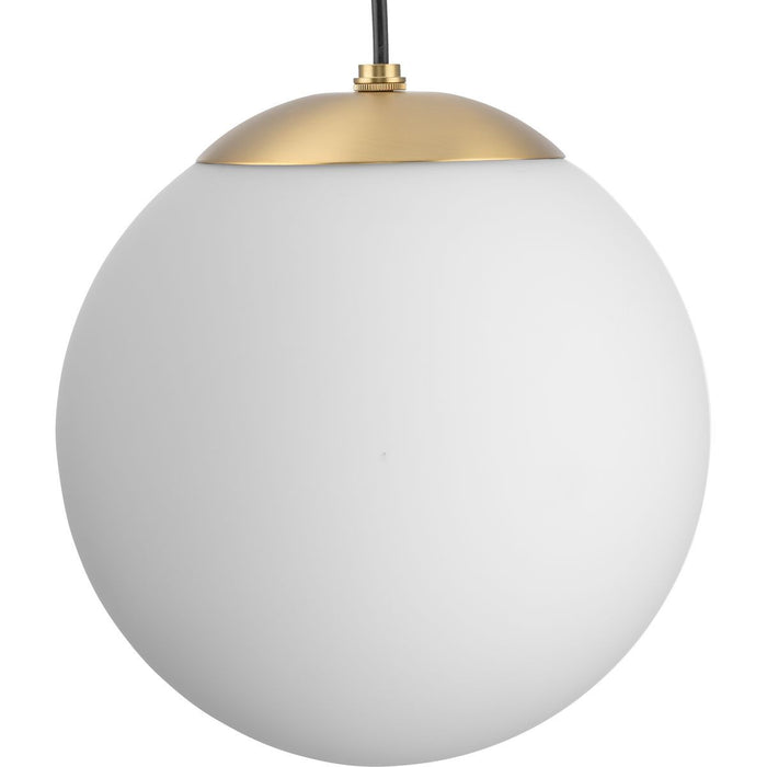Progress Lighting P500462-109 One Light Pendant, Brushed Bronze