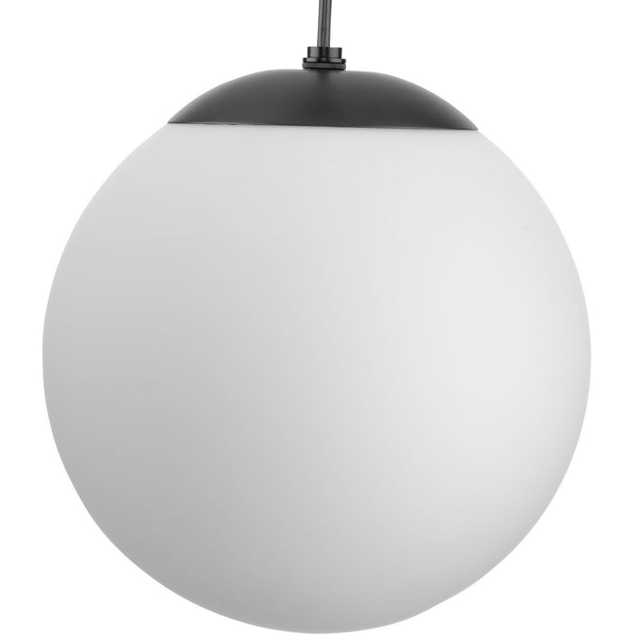 Progress Lighting P500462-31M One Light Pendant, Matte Black