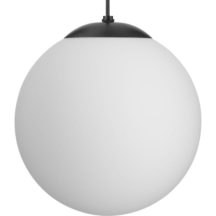 Progress Lighting P500463-31M One Light Pendant, Matte Black