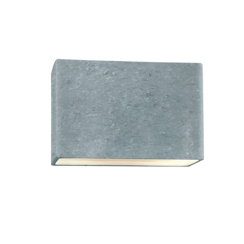 Justice Designs CER-5655W-CONC LED Wall Sconce, Concrete