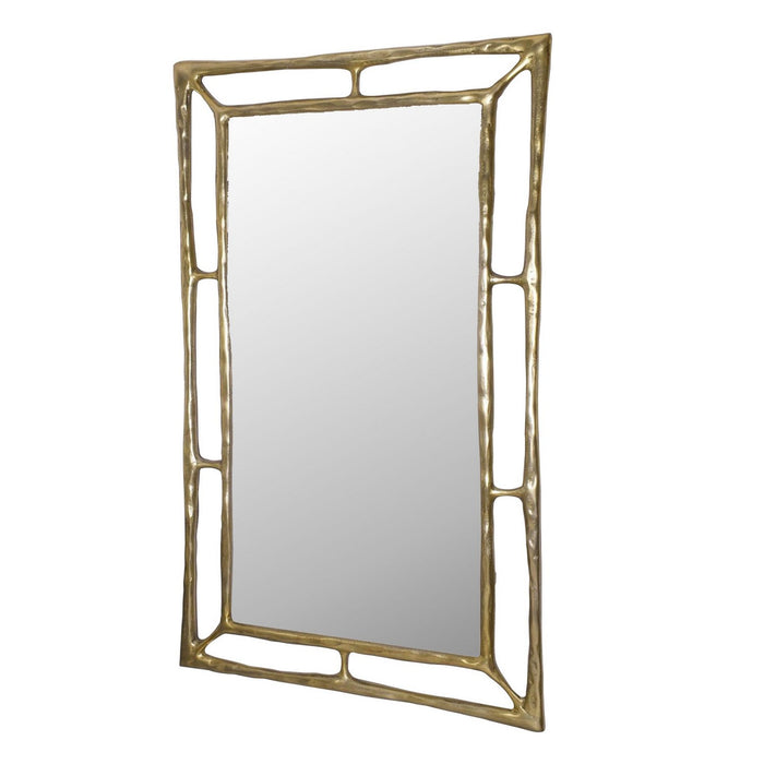 Uttermost 08186 Mirror, Antiqued Brass