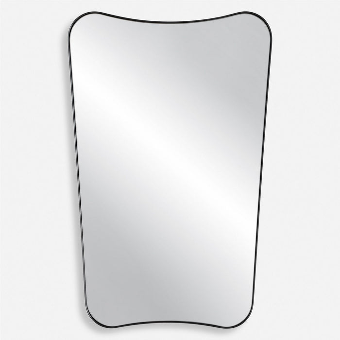 Uttermost 08212 Mirror, Satin Black