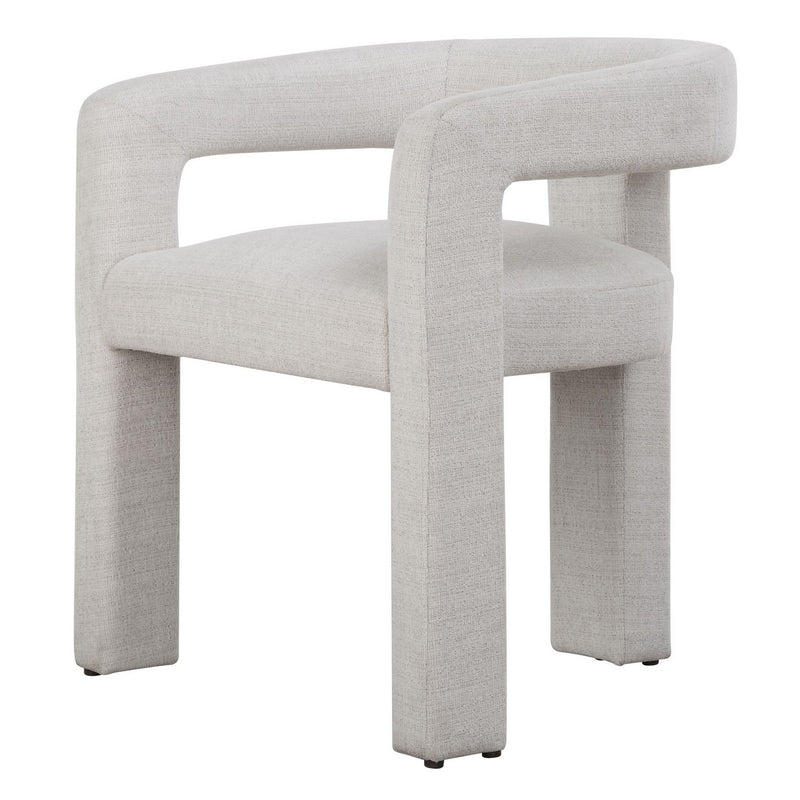Uttermost 23846 Dining Chair, Ecru