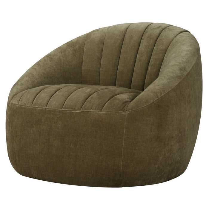 Uttermost 23856 Chair, Antique Velvet