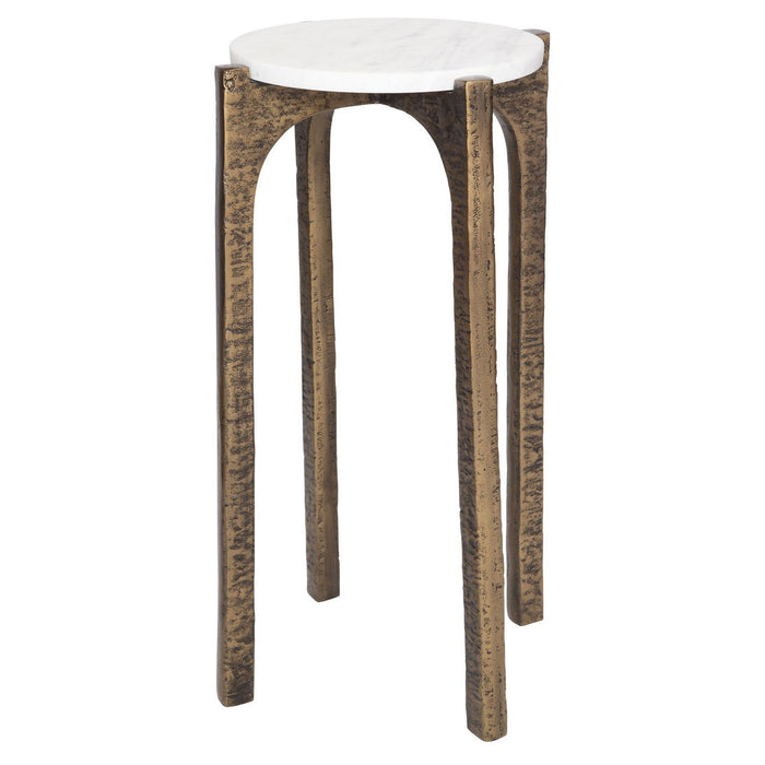 Uttermost 24933 Drink Table, Antique Brass