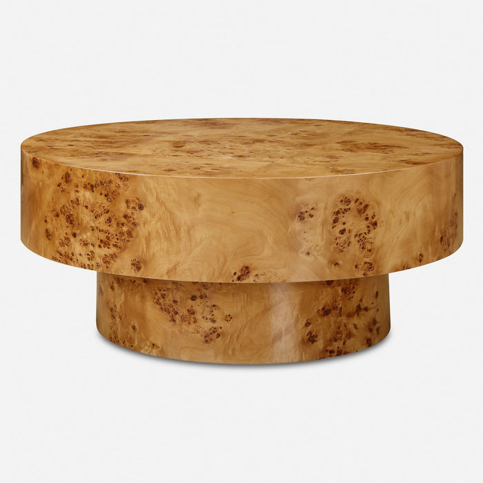 Uttermost 25335 Coffee Table, Honey Tone