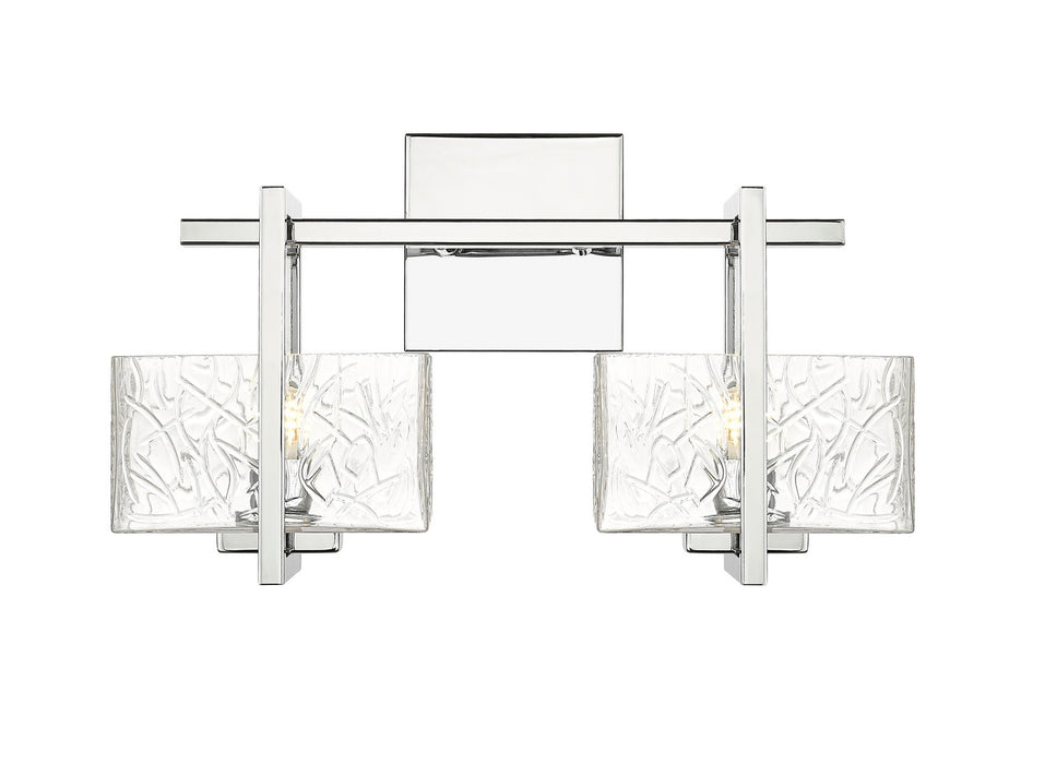 Innovations 312-2W-PC-CL Two Light Bath Vanity, Polished Chrome