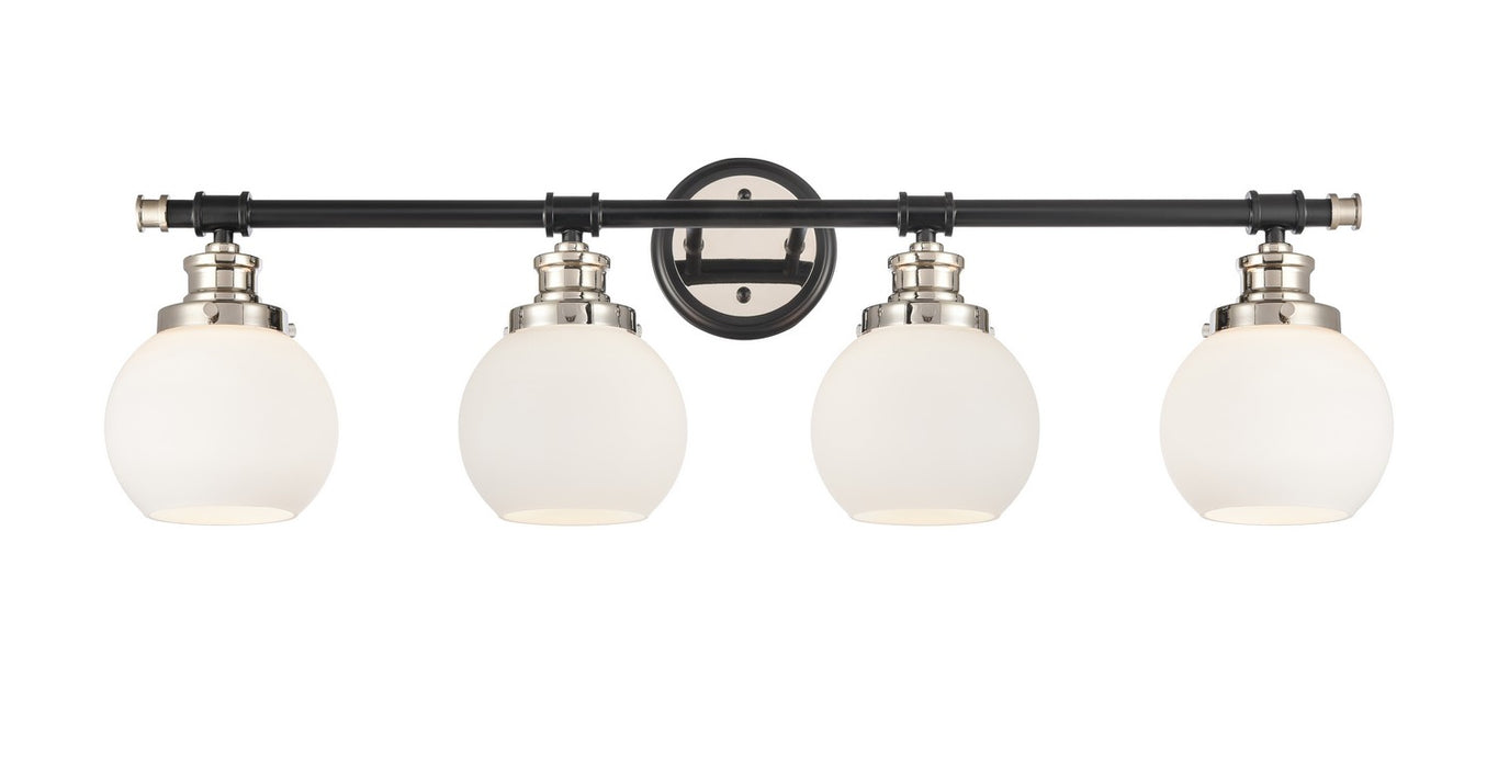 Innovations 340-4W-BPN-G3401-6 Two Light Bath Vanity, Black Polished Nickel