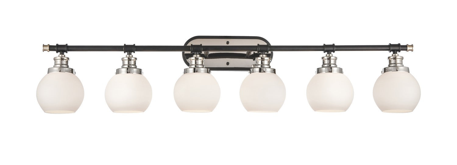 Innovations 340-6W-BPN-G3401-6-LED LED Bath Vanity, Black Polished Nickel