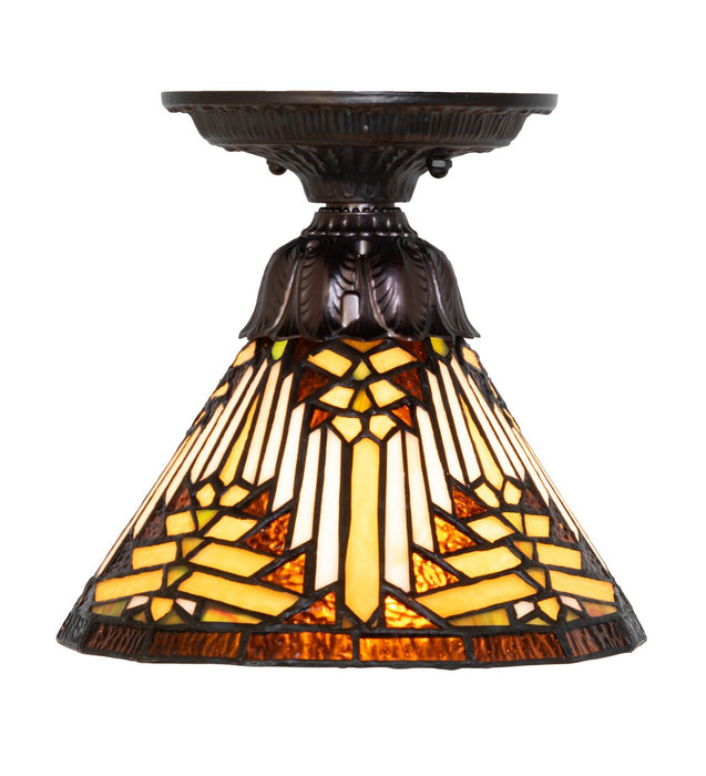 Meyda Tiffany 276087 One Light Flushmount