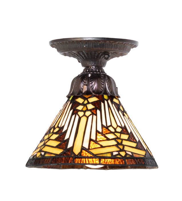 Meyda Tiffany 276087 One Light Flushmount