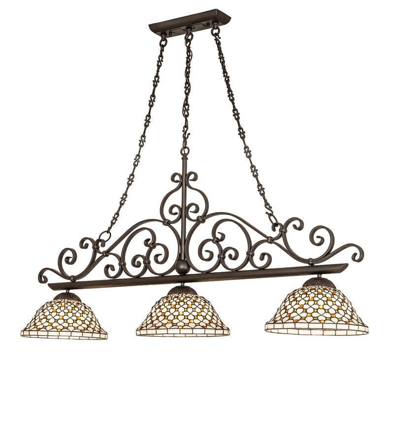 Meyda Tiffany 276414 Three Light Island Pendant