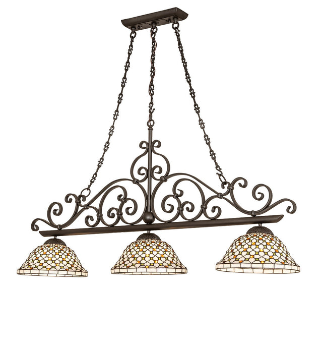 Meyda Tiffany 276414 Three Light Island Pendant