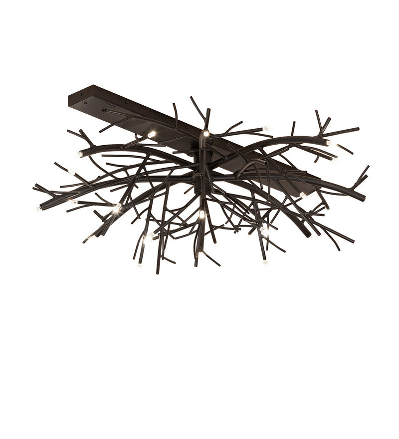 Meyda Tiffany 273772 LED Chandelier, Blackwash