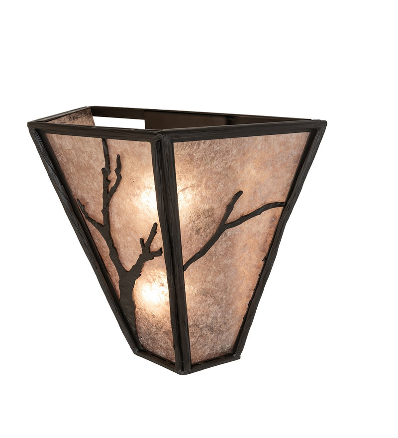 Meyda Tiffany 274562 Two Light Wall Sconce, Oil Rubbed Bronze