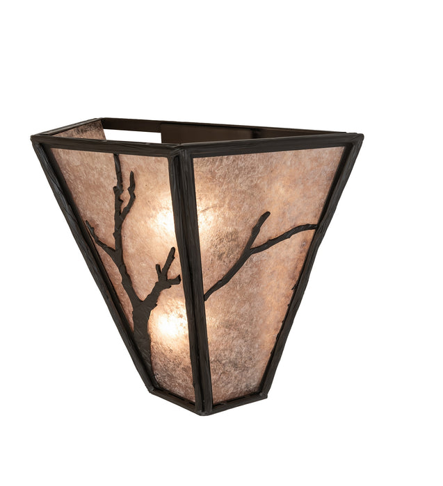 Meyda Tiffany 274562 Two Light Wall Sconce, Oil Rubbed Bronze