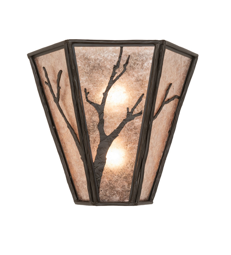 Meyda Tiffany 274562 Two Light Wall Sconce, Oil Rubbed Bronze