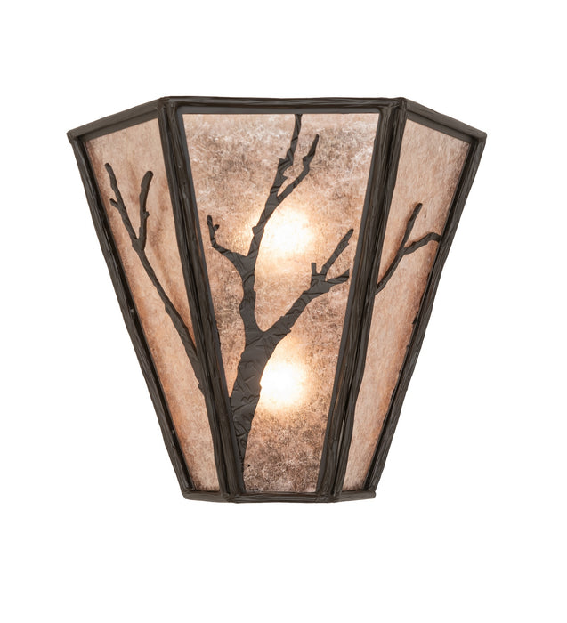 Meyda Tiffany 274562 Two Light Wall Sconce, Oil Rubbed Bronze