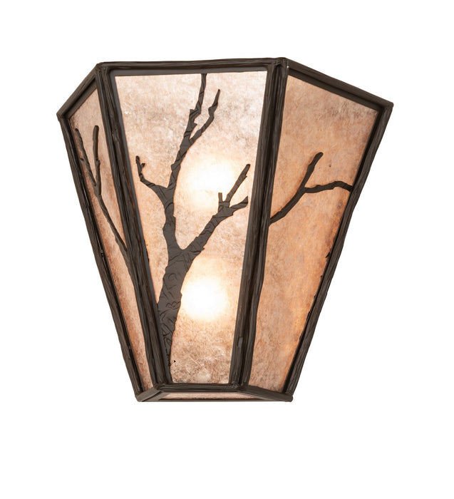 Meyda Tiffany 274562 Two Light Wall Sconce, Oil Rubbed Bronze