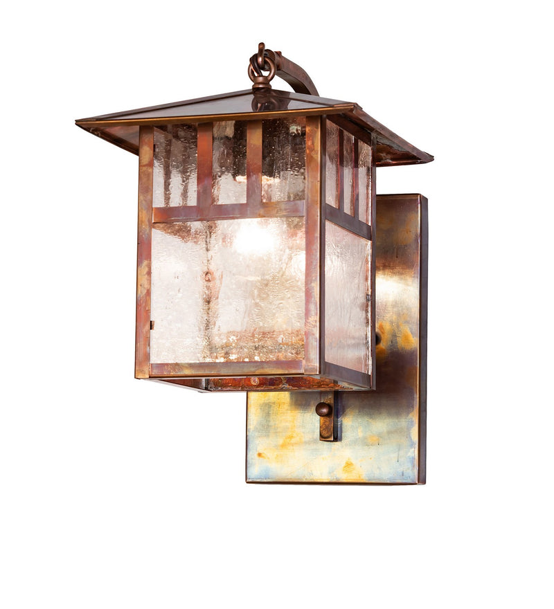 Meyda Tiffany 274977 LED Wall Sconce, Vintage Copper