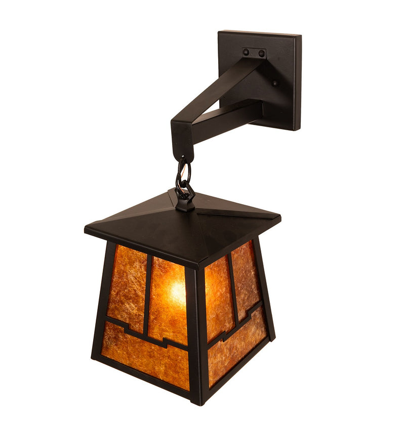 Meyda Tiffany 275600 LED Wall Sconce, Flat Black