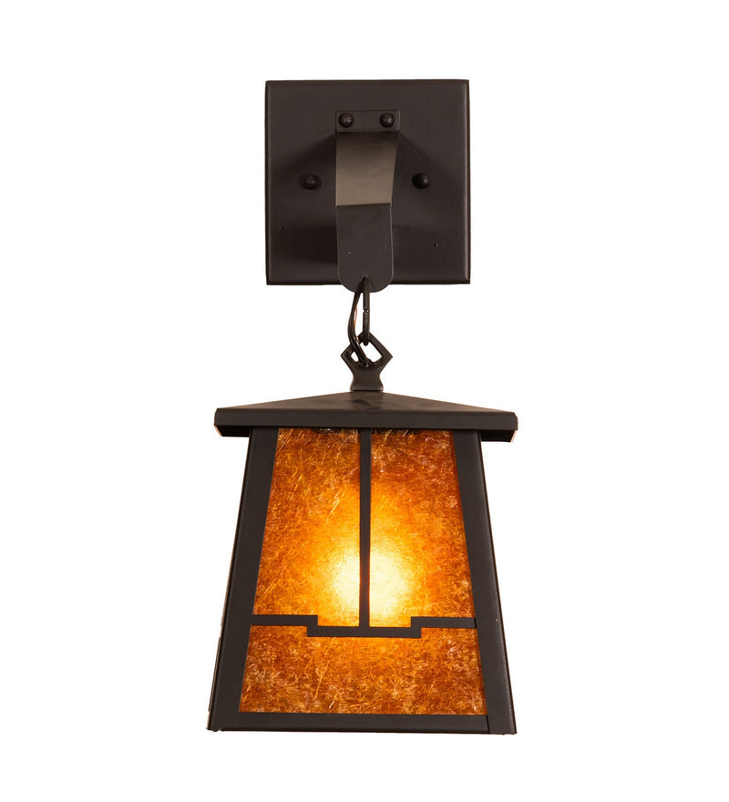 Meyda Tiffany 275600 LED Wall Sconce, Flat Black