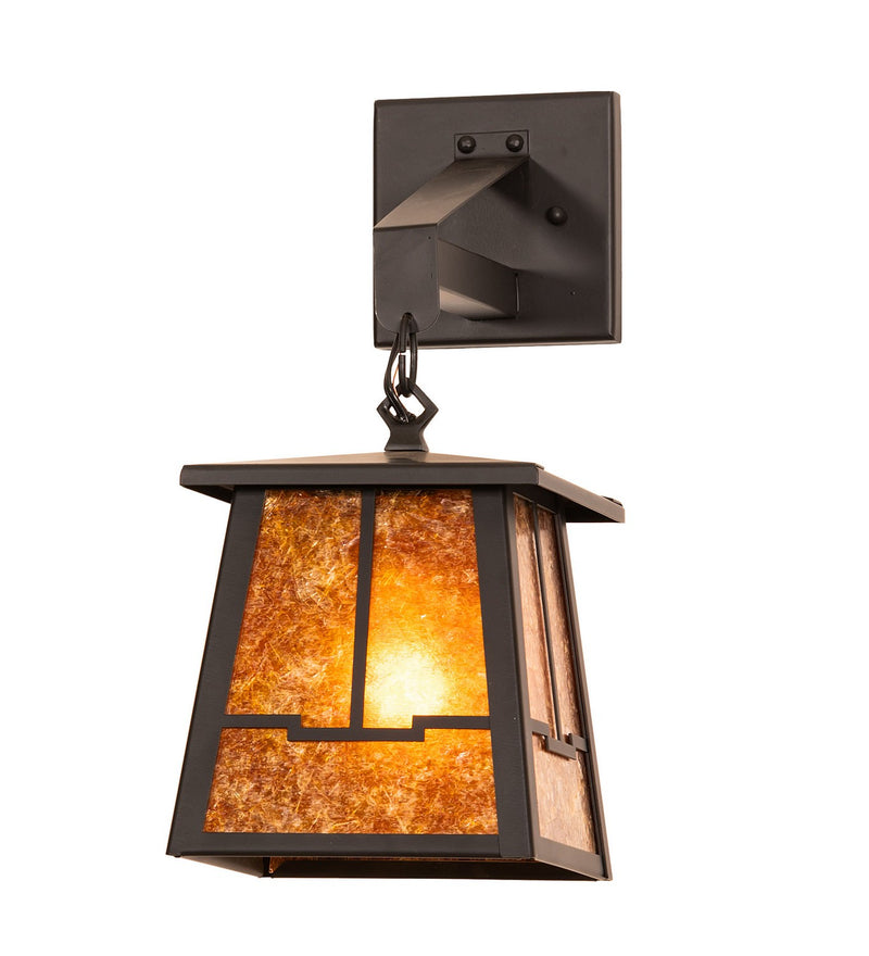 Meyda Tiffany 275600 LED Wall Sconce, Flat Black