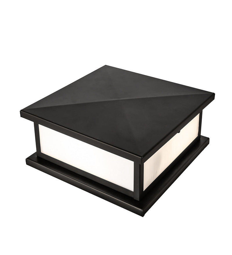 Meyda Tiffany 277053 LED Pier Mount, Solar Black